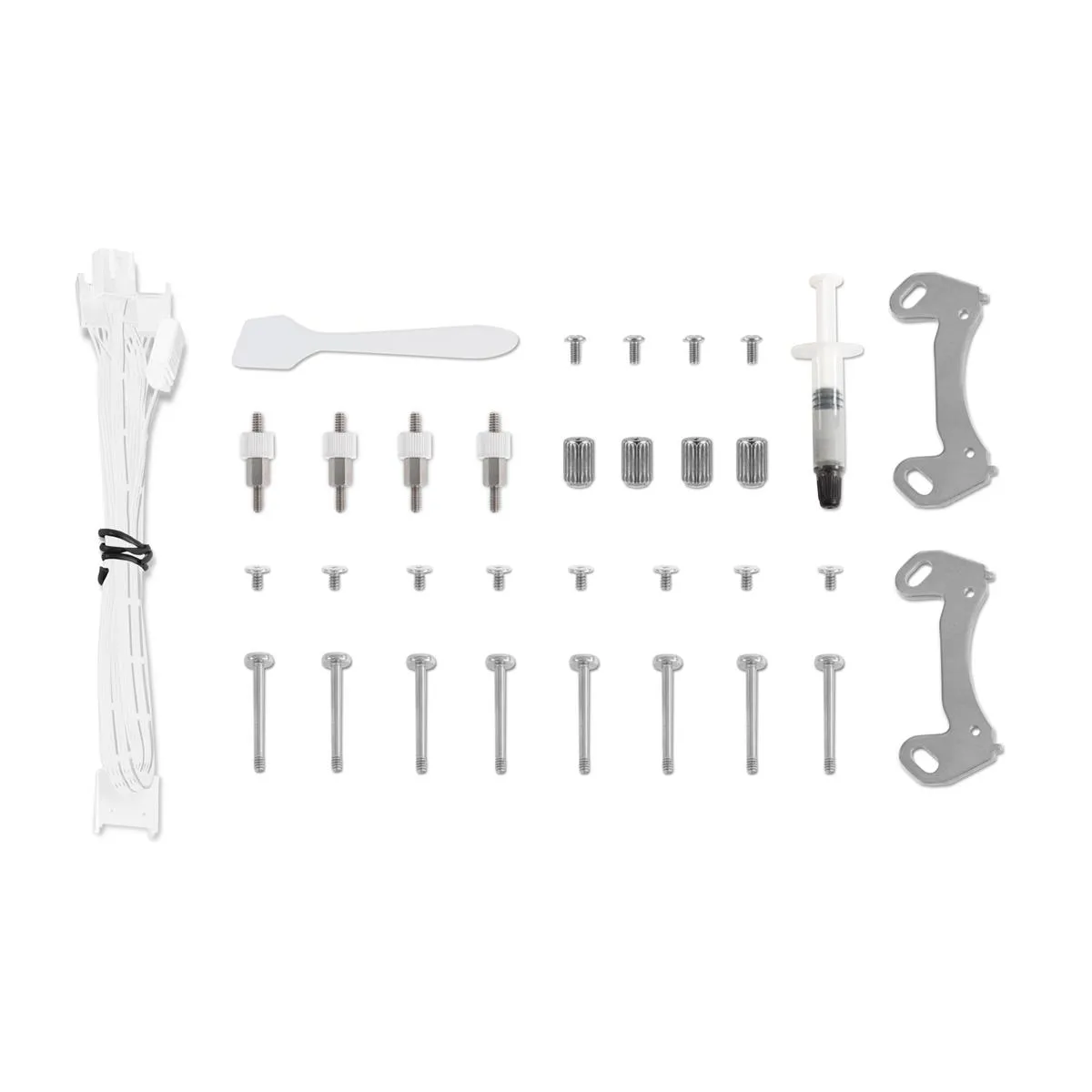 Система водяного охолодження AeroCool Oasis L240 White (ACLA-OA24117.21) - мініатюра 2