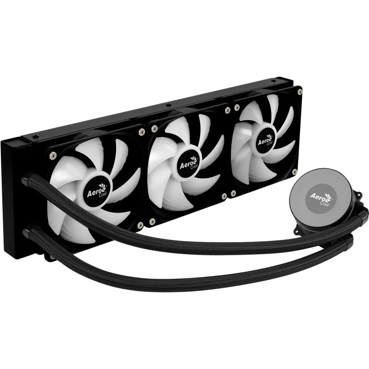 Система водяного охолодження AeroCool Oasis L360 Black (ACLA-OA36117.11) - мініатюра 6