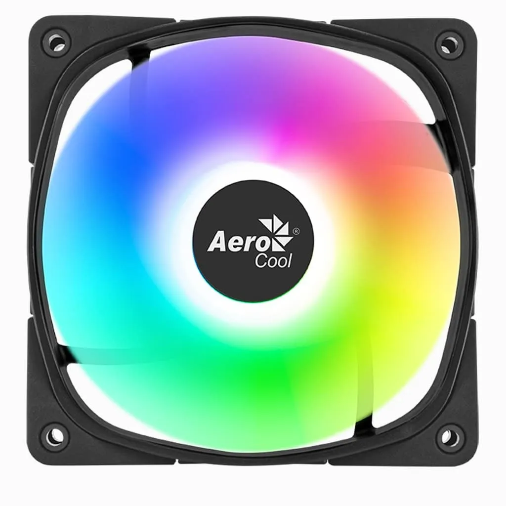 Вентилятор AeroCool Frame X 12 PWM ARGB Black (ACF3-FM11217.11) - зображення 1