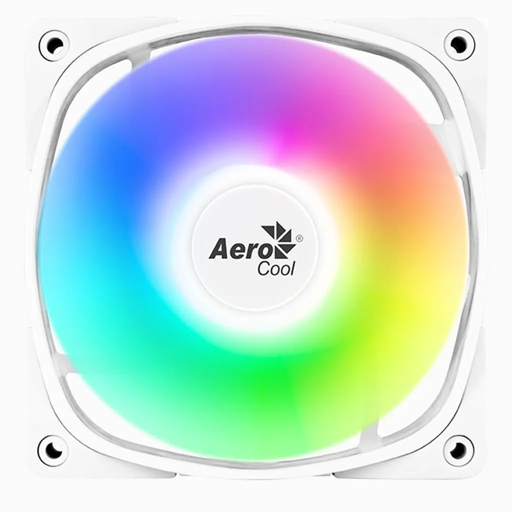 Вентилятор AeroCool Frame X 12 PWM ARGB White (ACF3-FM11217.21) - зображення 1