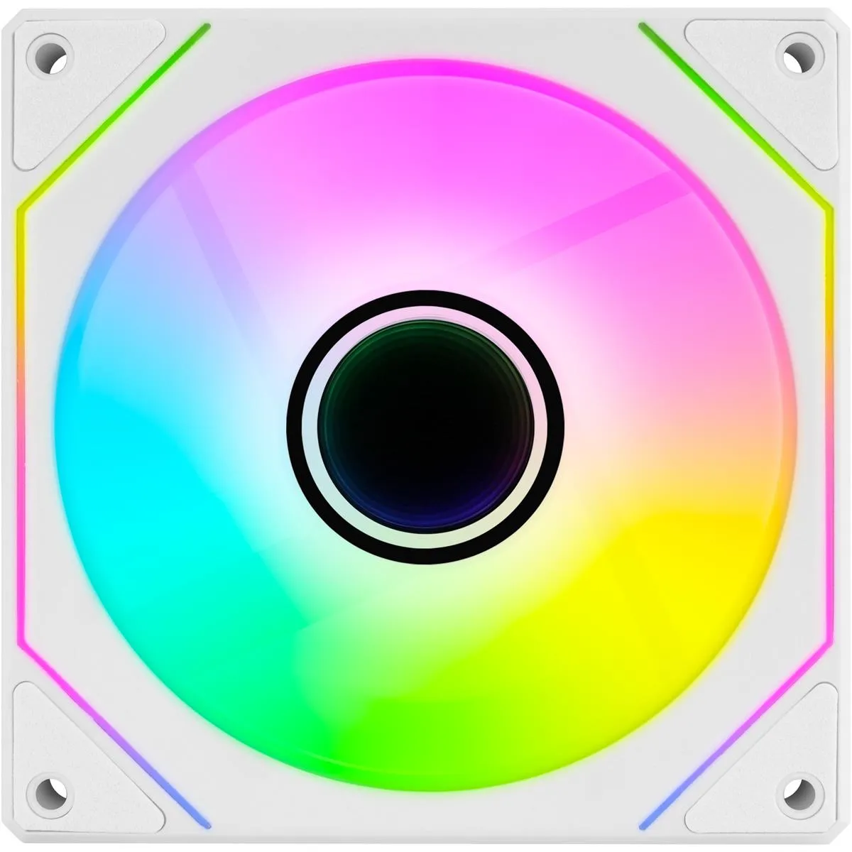 Вентилятор AeroCool Phantom M-3 12 PWM ARGB White (ACF3-MR11217.21) - зображення 1
