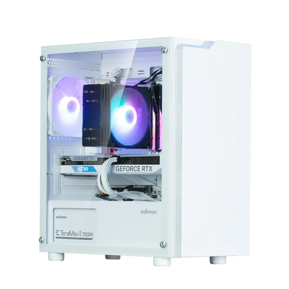 Корпус Zalman T4 Plus White без БЖ - мініатюра 3