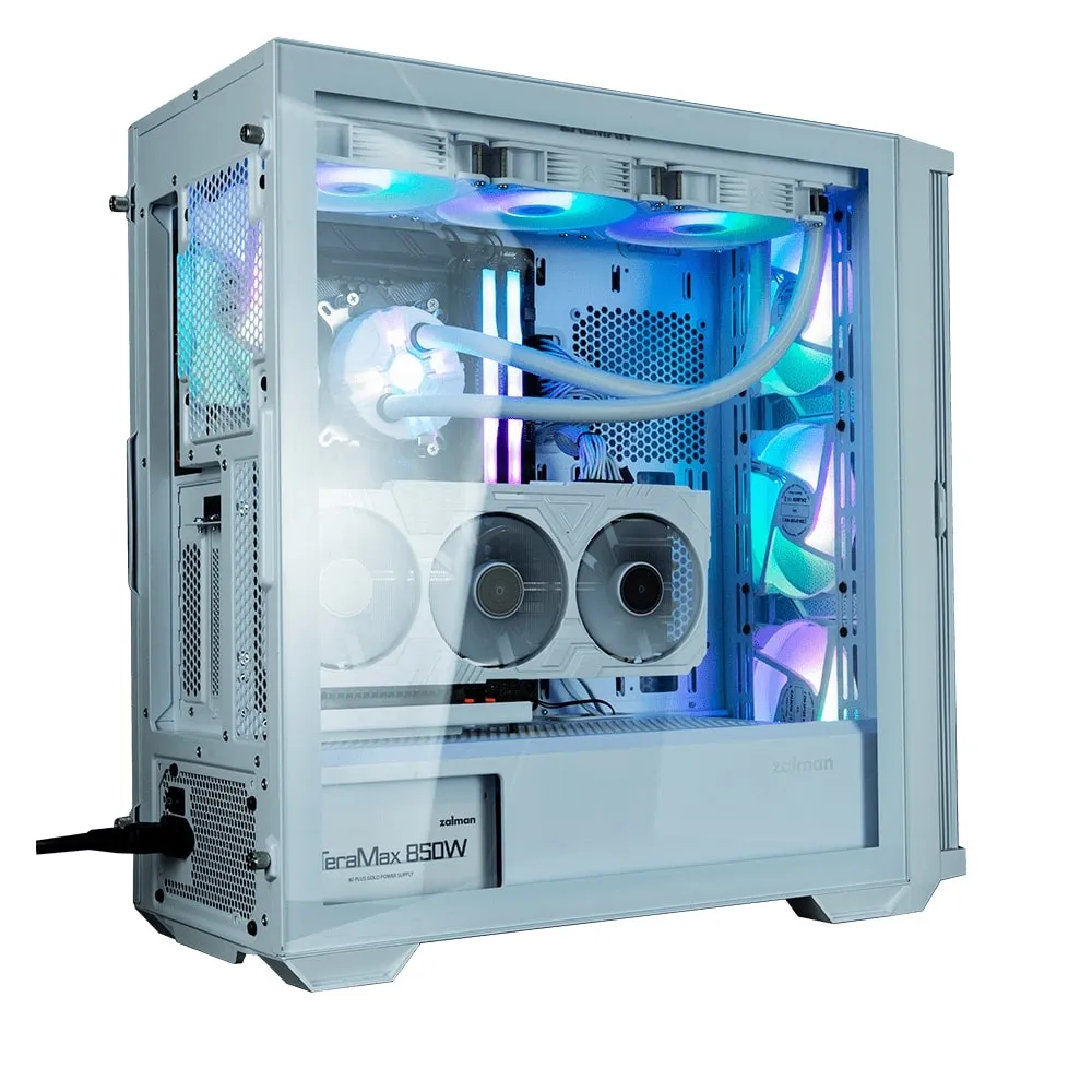 Корпус Zalman Z10 Duo White без БЖ - мініатюра 3