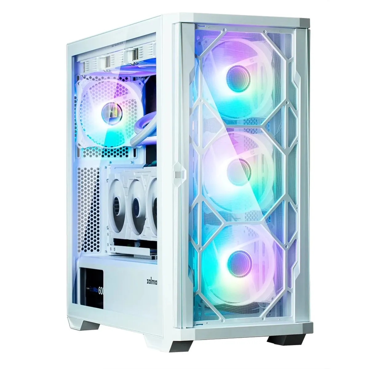 Корпус Zalman Z10 Duo White без БЖ - мініатюра 8