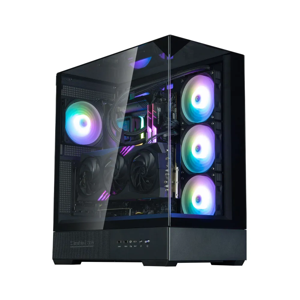 Корпус Zalman P40 Prism Black без БЖ - мініатюра 6