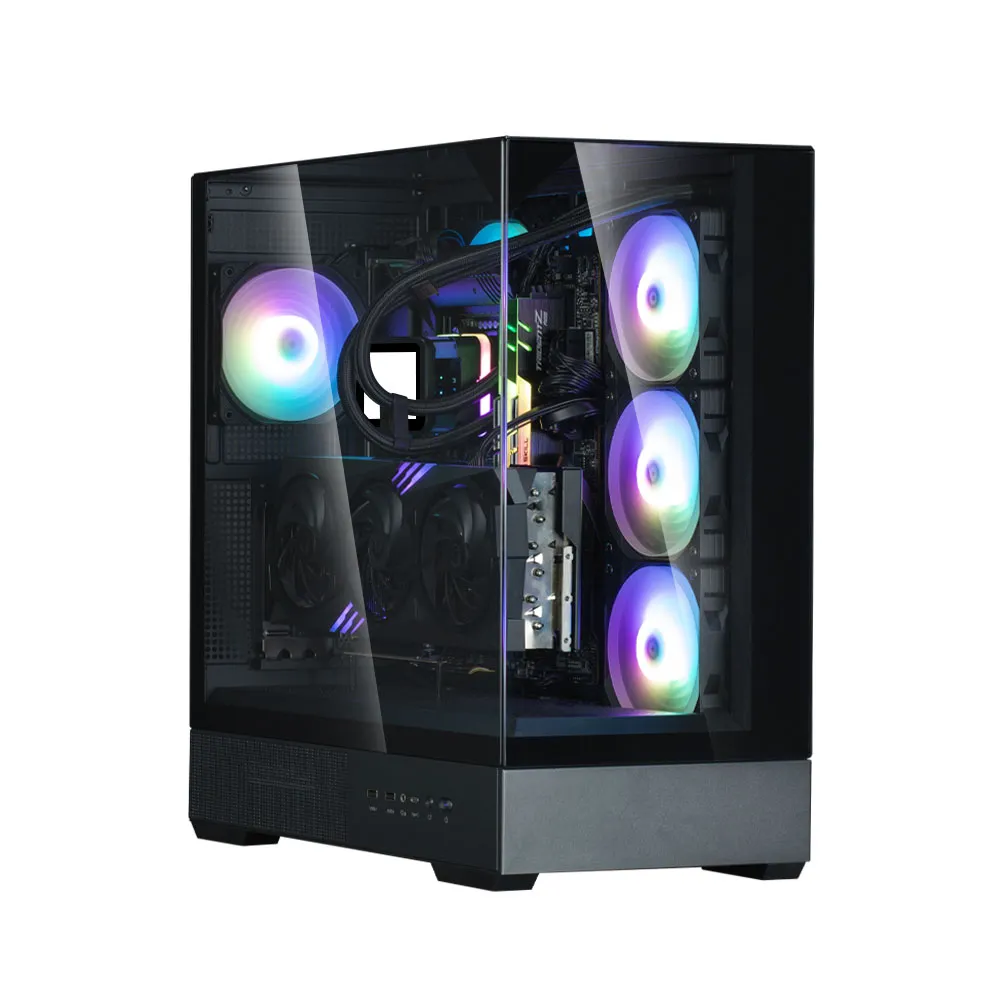 Корпус Zalman P40 Prism Black без БЖ - мініатюра 9