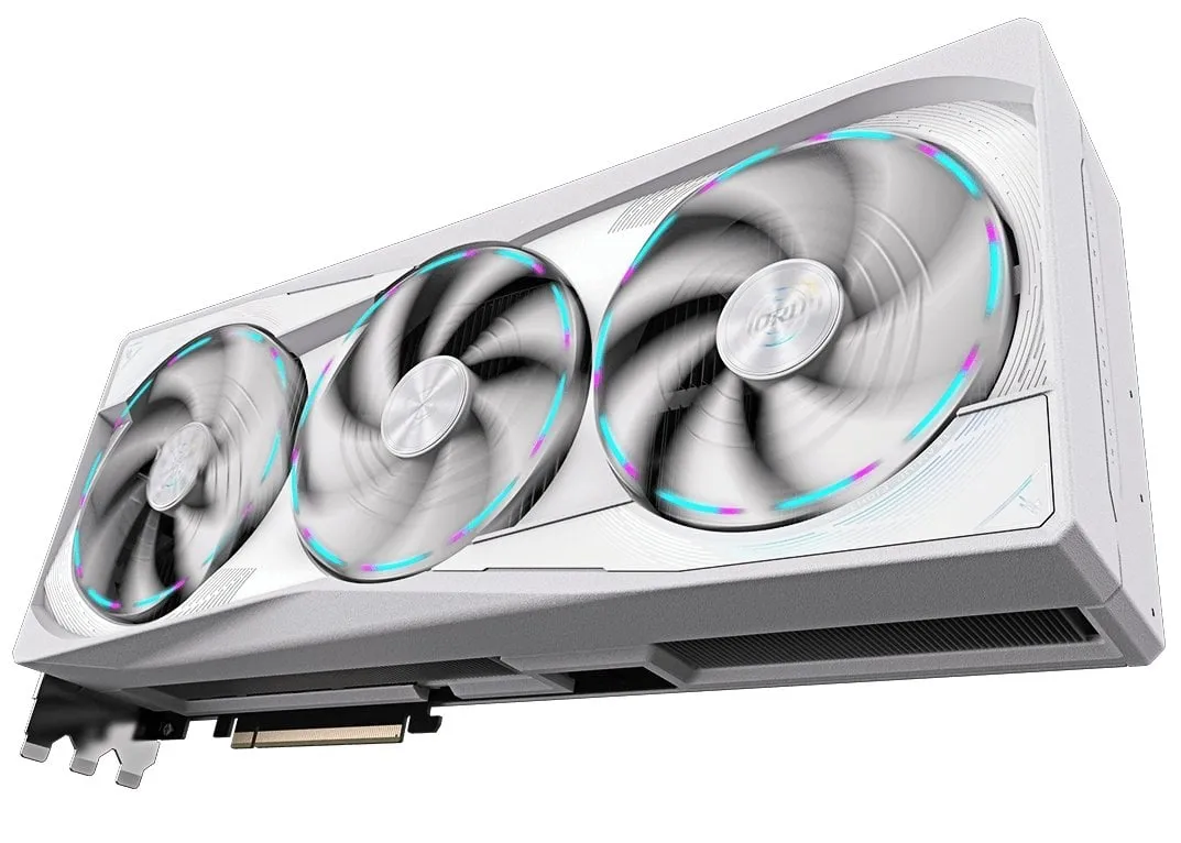 Відеокарта GF RTX 5090 32GB GDDR7 Aorus Master Ice Gigabyte (GV-N5090AORUSM ICE-32GD) - мініатюра 5