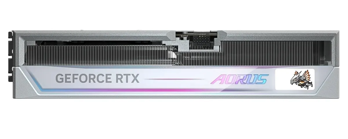 Відеокарта GF RTX 5090 32GB GDDR7 Aorus Master Ice Gigabyte (GV-N5090AORUSM ICE-32GD) - мініатюра 9