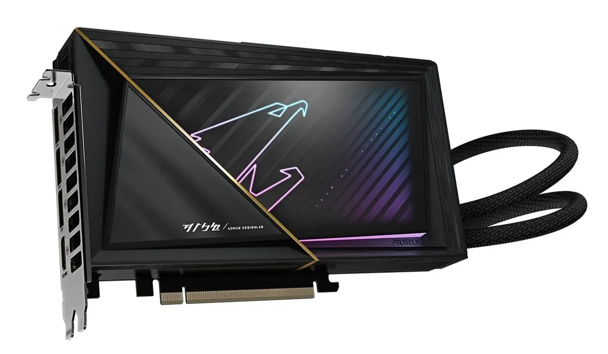 Відеокарта GF RTX 5080 16GB GDDR7 Aorus Xtreme Waterforce Gigabyte (GV-N5080AORUSX W-16GD) - мініатюра 5