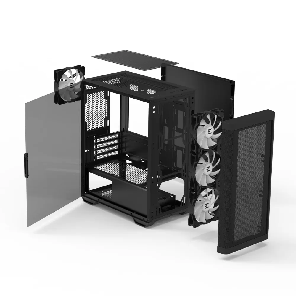 Корпус Zalman M4 Black без БЖ - мініатюра 8