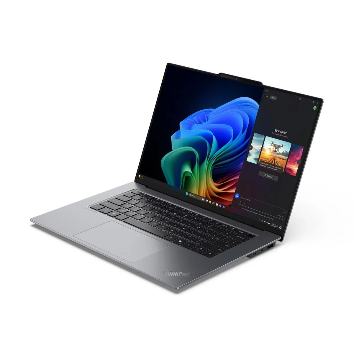 Ноутбук Lenovo ThinkPad X9-15 Gen 1 (21Q6001LRA) Grey - мініатюра 4
