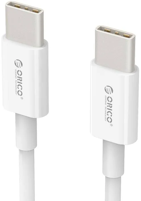 Кабель Orico USB Type-C - USB Type-C (M/M), 100W, 1 м White (CA913381) - мініатюра 3