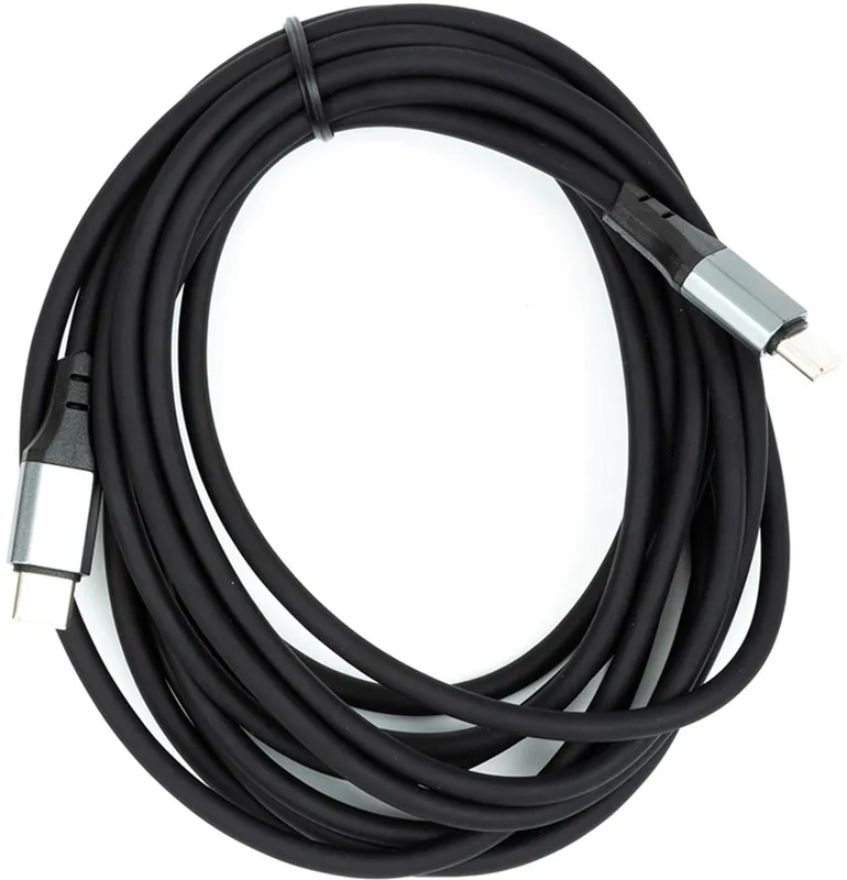 Кабель Hoco X92 USB Type-C - USB Type-C (M/M), 60W, 3 м, Black (CA913930) - мініатюра 2