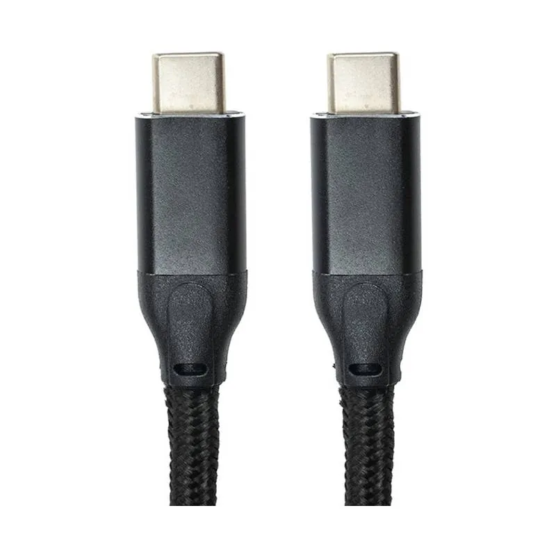 Кабель San Guan USB Type-C - USB Type-C (M/M) PD 60W, 3 м, Black (CA914104) - зображення 1