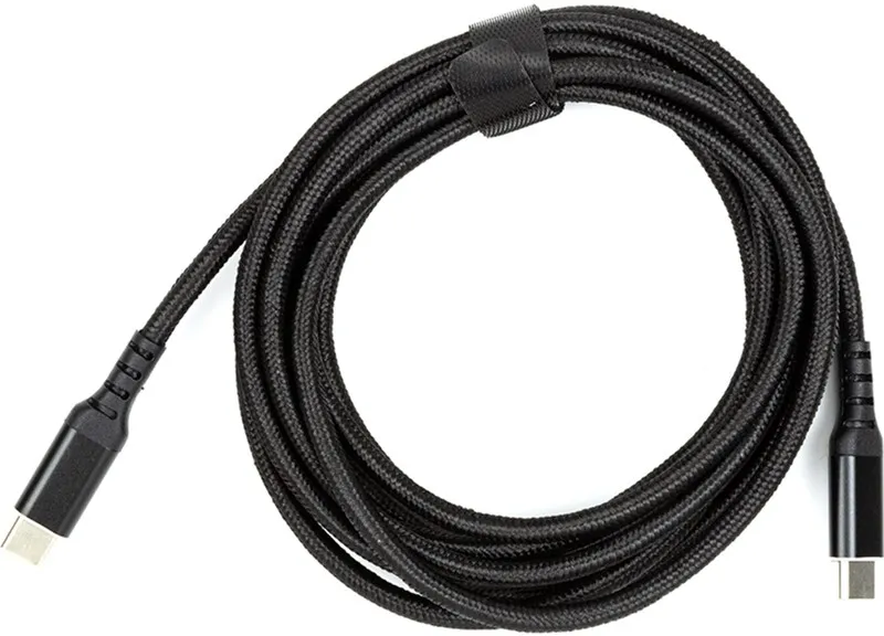 Кабель San Guan USB Type-C - USB Type-C (M/M) PD 60W, 3 м, Black (CA914104) - мініатюра 3