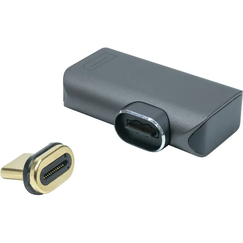 Адаптер PowerPlant USB Type-C - DisplayPort (M/F) Black (CA914265) - мініатюра 2