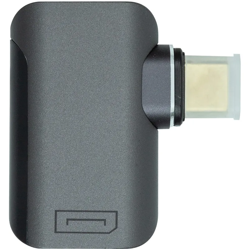 Адаптер PowerPlant USB Type-C - DisplayPort (M/F) Black (CA914265) - мініатюра 3