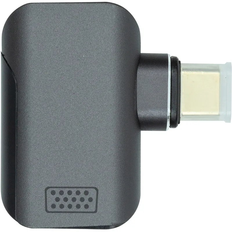 Адаптер PowerPlant USB Type-C - VGA (M/F) Black (CA914289) - мініатюра 2