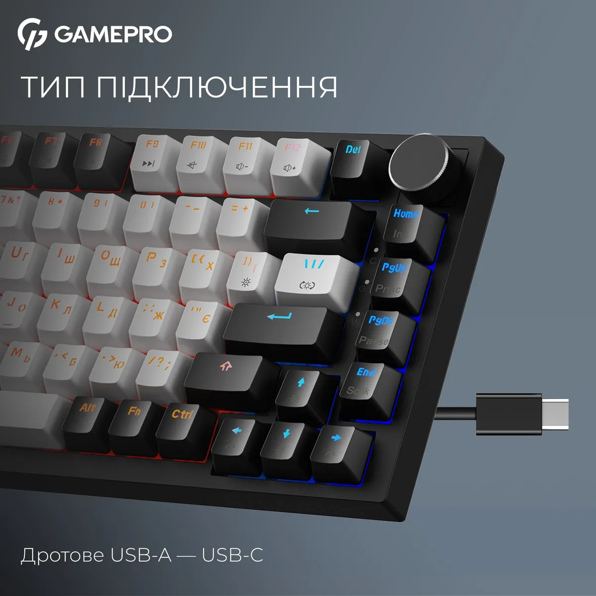 Дротова магнітна клавіатура Asgard Valhalla MAX (MK160B MAX) 75% Magnetic switches - мініатюра 7