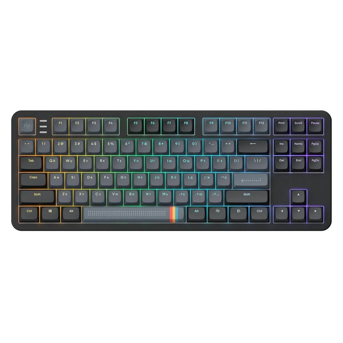 Клавіатура Dark Project ALU87 Midnight Black (DPKB_MIDNIGHT_87_ANSI_UA) - зображення 1