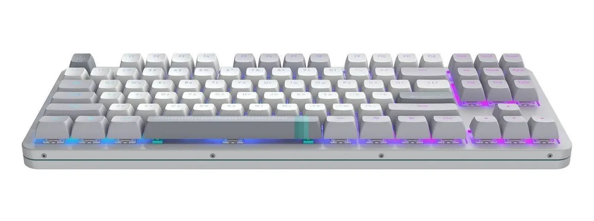 Клавіатура Dark Project ALU87 Daylight White/Grey (DPKB_DAYLIGHT_87_ANSI_UA) - мініатюра 3