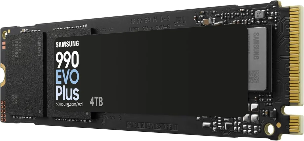 Накопичувач SSD  4ТB Samsung 990 EVO Plus M.2 2280 PCIe 5.0 x2 NVMe V-NAND TLC (MZ-V9S4T0BW) - мініатюра 2