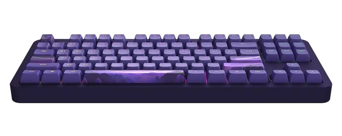 Клавіатура Dark Project ALU87 Celestial Violet (DPKB_CELESTIAL_87_ANSI_UA) - мініатюра 2