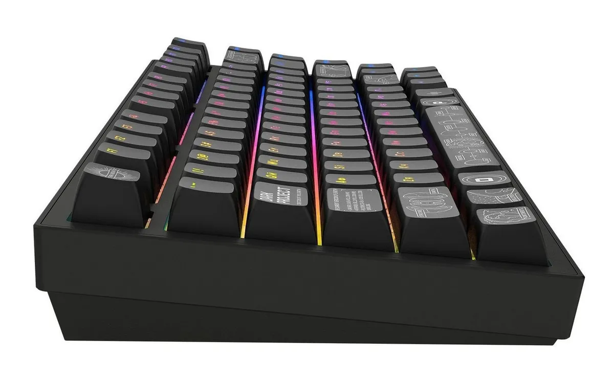 Клавіатура Dark Project ALU81 Terra Nova Black (DPKB_NOVA_81_ANSI_BLACK_UA) - мініатюра 7