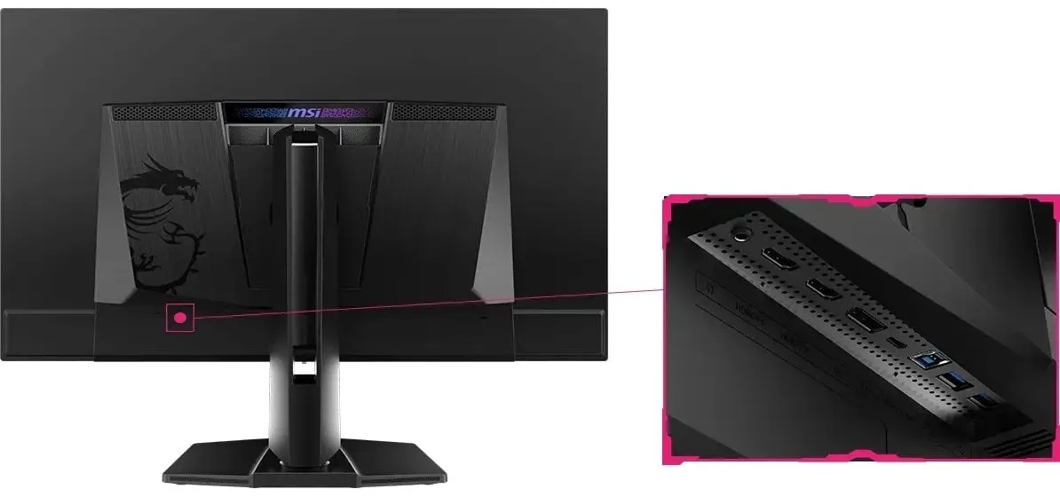 Монітор MSI 26.5" MPG 272URX QD-OLED Black 240Hz - мініатюра 6