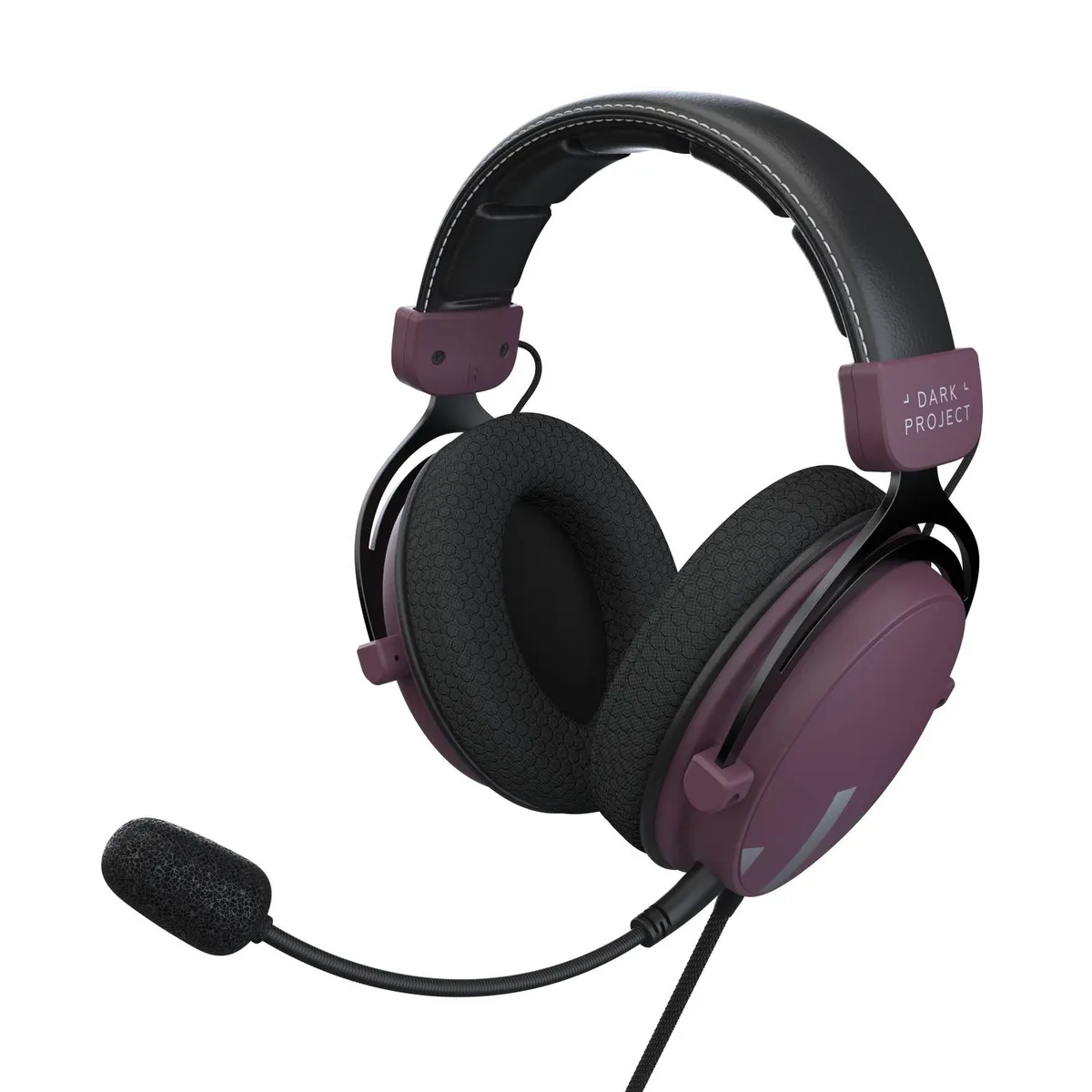 Гарнітура Dark Project Gaming HS4 Wired Purple/Black (DPO-HS-5004) - зображення 1
