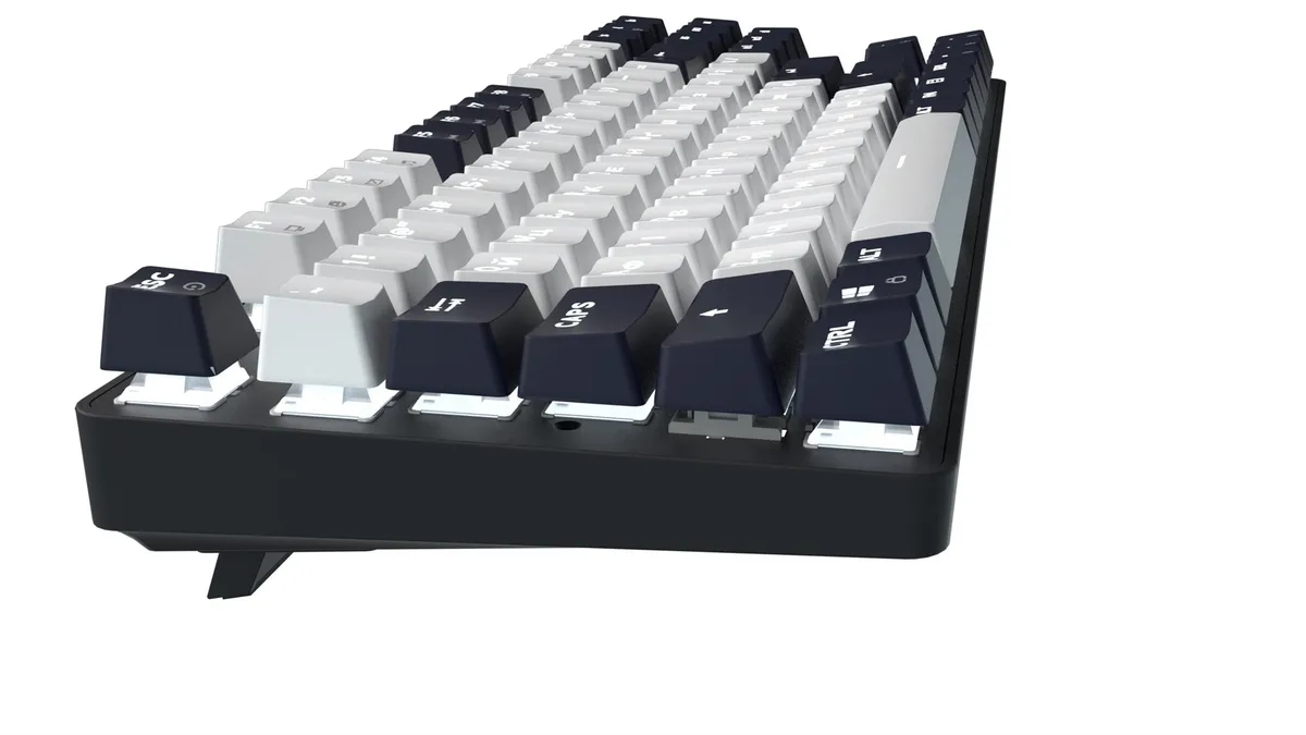 Дротова механічна клавіатура GamePro Genesis Metallic (MK110B) 87% Red switches - мініатюра 4