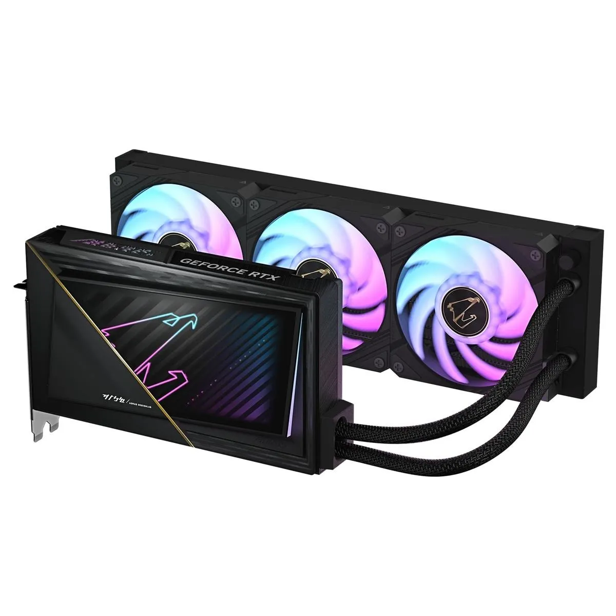 Відеокарта GF RTX 5090 32GB GDDR7 Aorus Xtreme Waterforce Gigabyte (GV-N5090AORUSX W-32GD) - мініатюра 3
