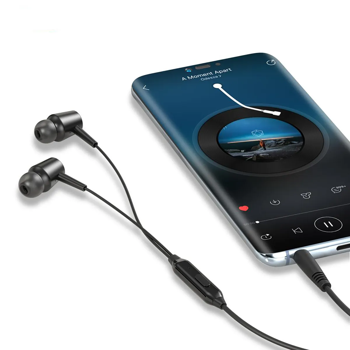 Гарнітура XO EP57 Black - мініатюра 2