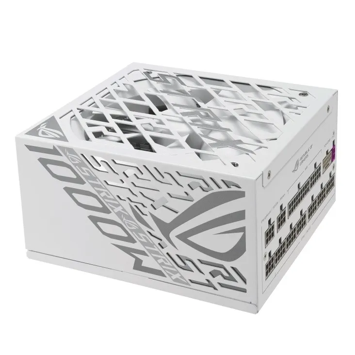 Блок живлення Asus ROG Strix 1000W Platinum White Edition (90YE00W4-B0NA00) - мініатюра 6