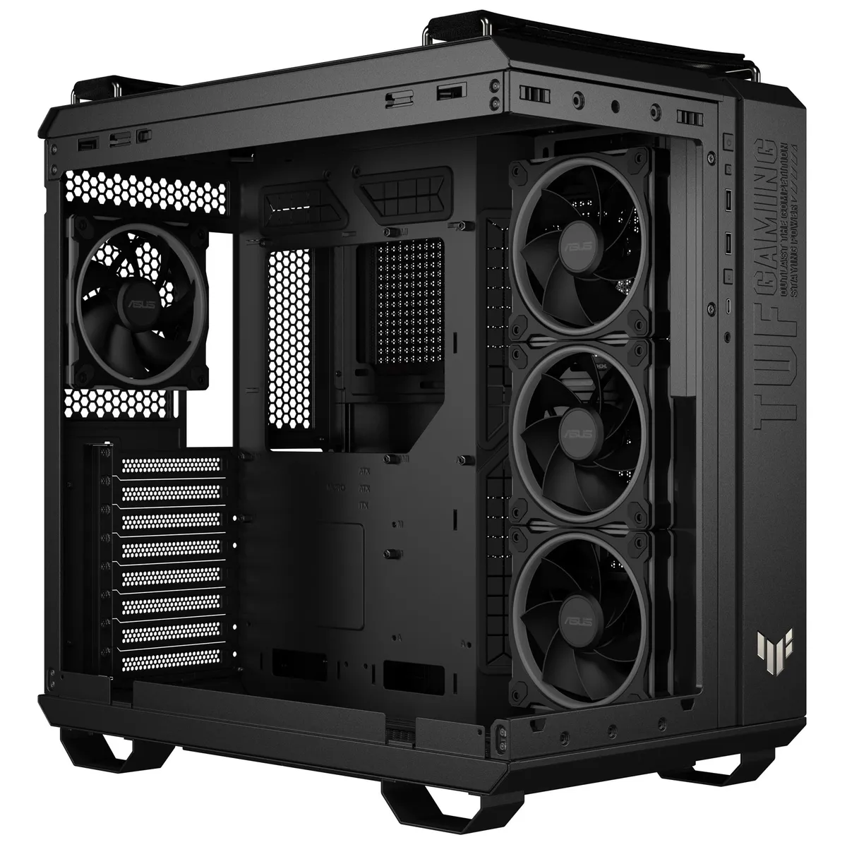 Корпус Asus TUF Gaming GT502 Horizon ARGB Black без БЖ (90DC0090-B19020) - мініатюра 10