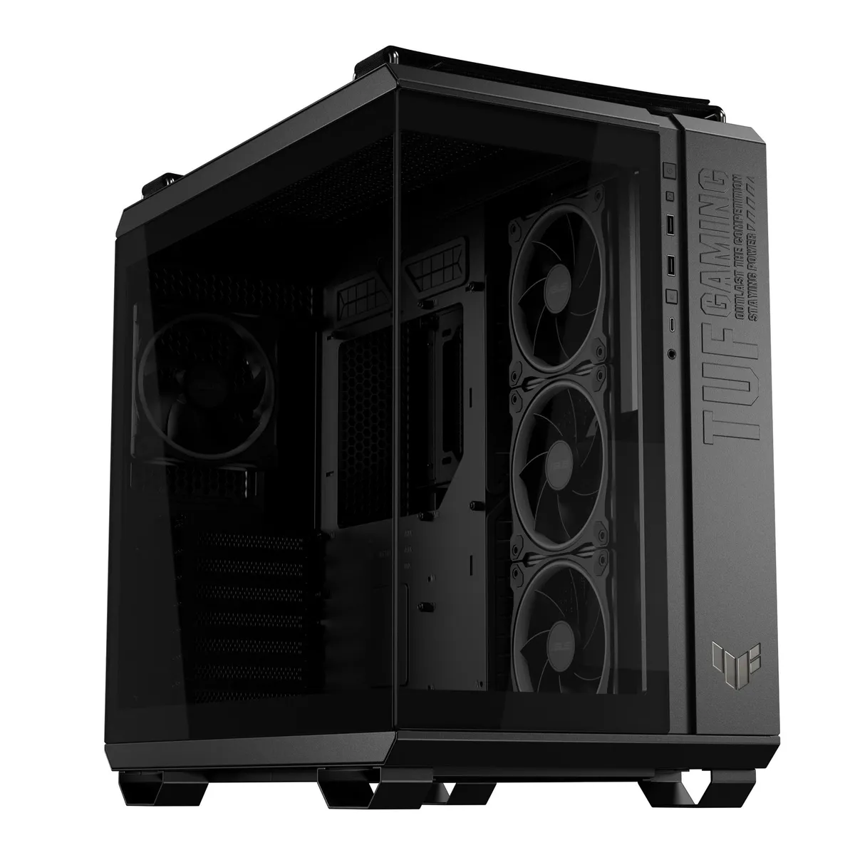Корпус Asus TUF Gaming GT502 Horizon ARGB Black без БЖ (90DC0090-B19020) - мініатюра 2