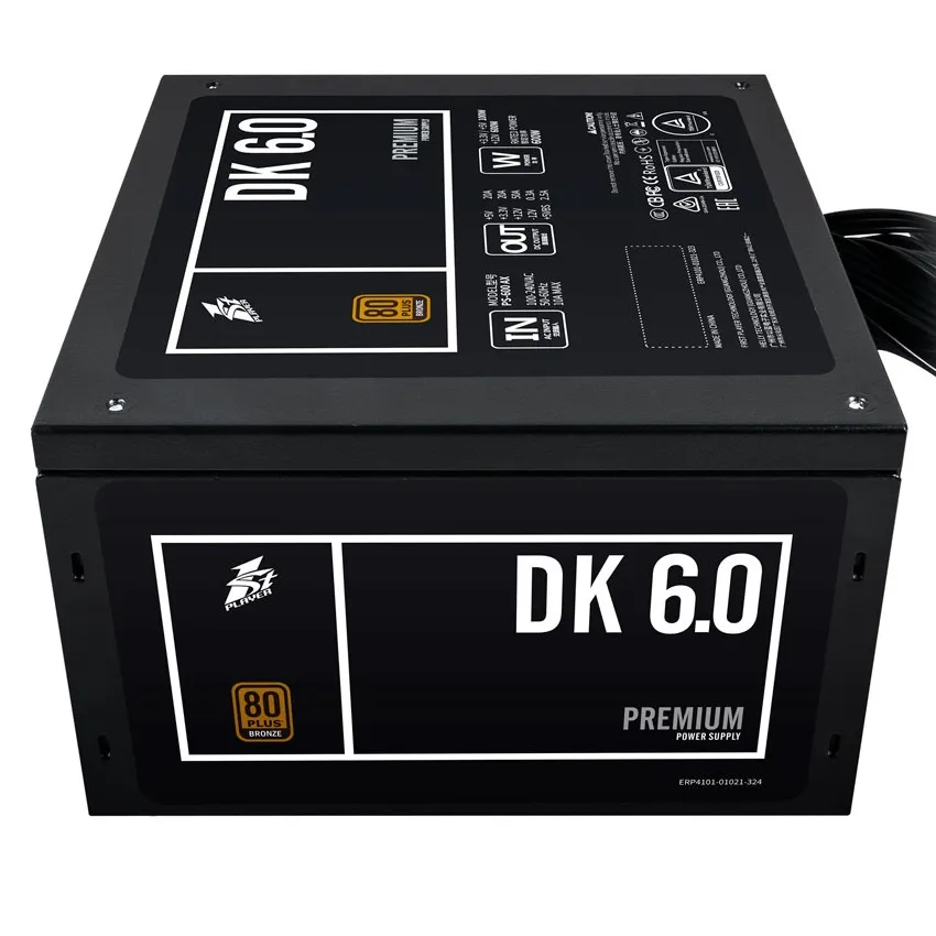 Блок живлення 1stPlayer PS-600AX (DKPM-BRZ-600-BK-EU) 600W - мініатюра 3
