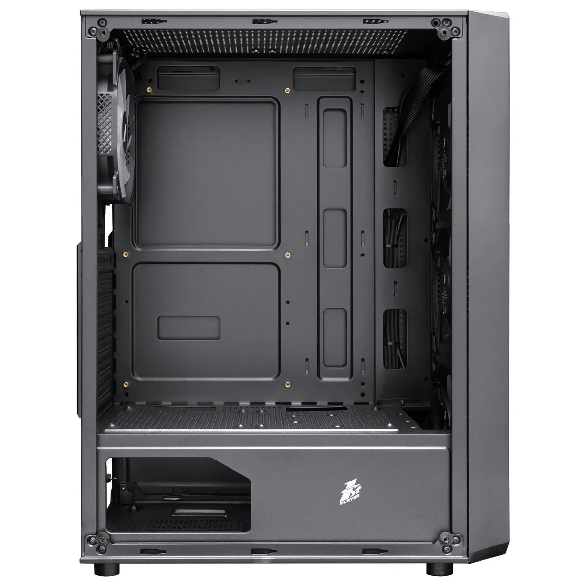 Корпус 1stPlayer FD3-BK-4F7 Black без БЖ - мініатюра 6