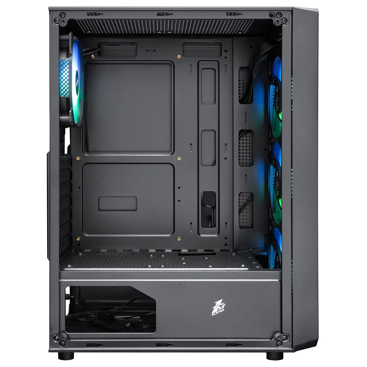 Корпус 1stPlayer FD3-BK-4F7 Black без БЖ - мініатюра 7