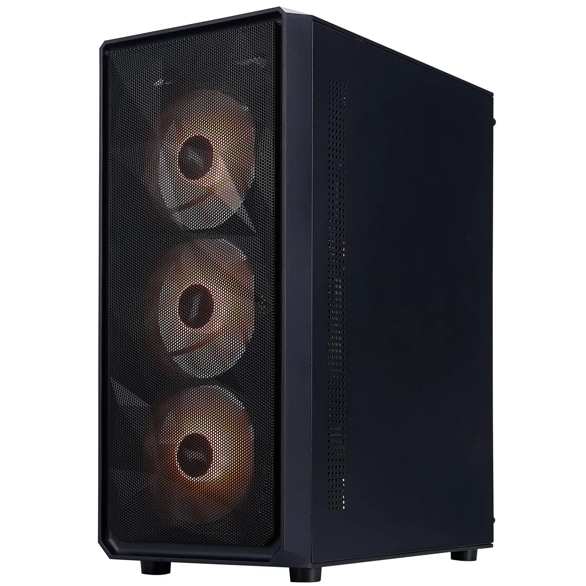 Корпус 1stPlayer FD3-M-BK-4F7 Black без БЖ - мініатюра 8