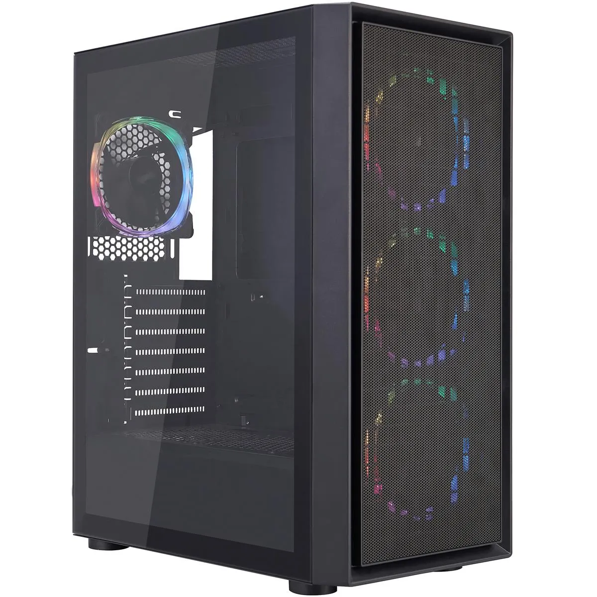 Корпус 1stPlayer Go6-BK-4FS7 Black без БЖ - зображення 1