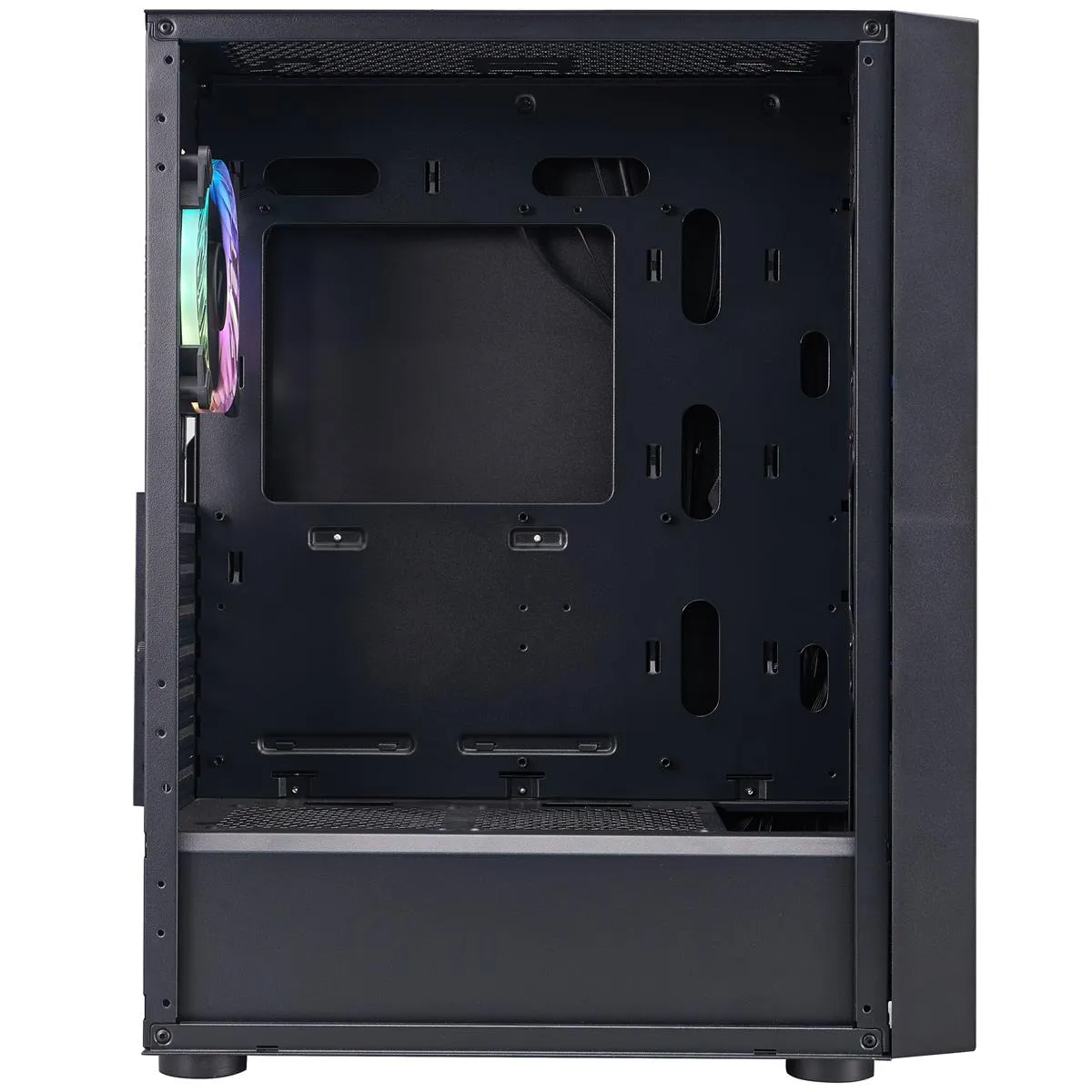 Корпус 1stPlayer Go6-BK-4FS7 Black без БЖ - мініатюра 6