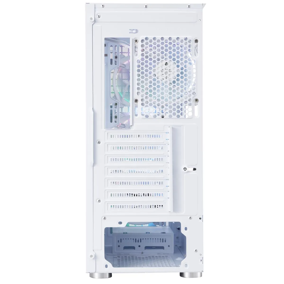 Корпус 1stPlayer Go6-WH-4FS7-W White без БЖ - мініатюра 4