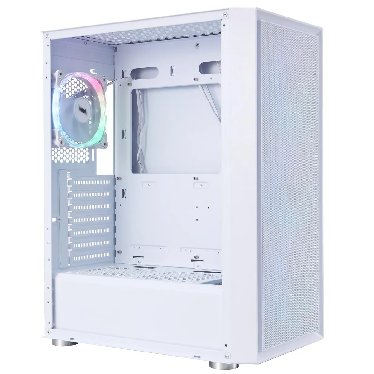 Корпус 1stPlayer Go6-WH-4FS7-W White без БЖ - мініатюра 7