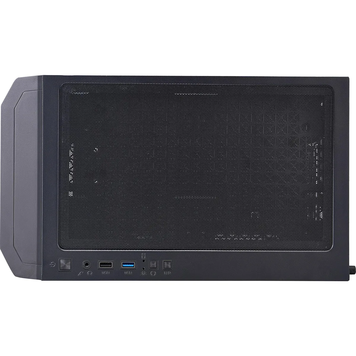 Корпус 1stPlayer H2-BK-4F7 Black без БЖ - мініатюра 11