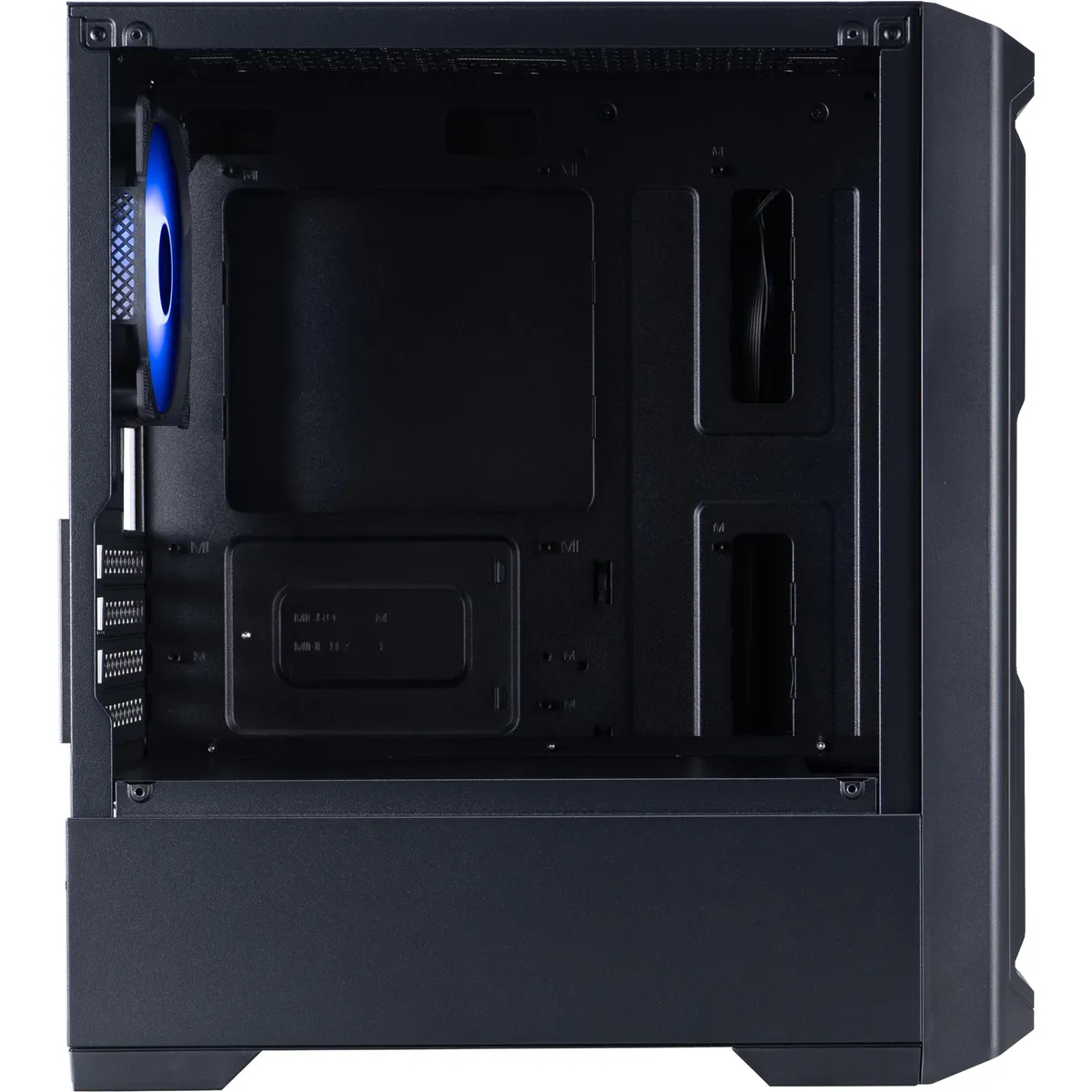 Корпус 1stPlayer H2-BK-4F7 Black без БЖ - мініатюра 13