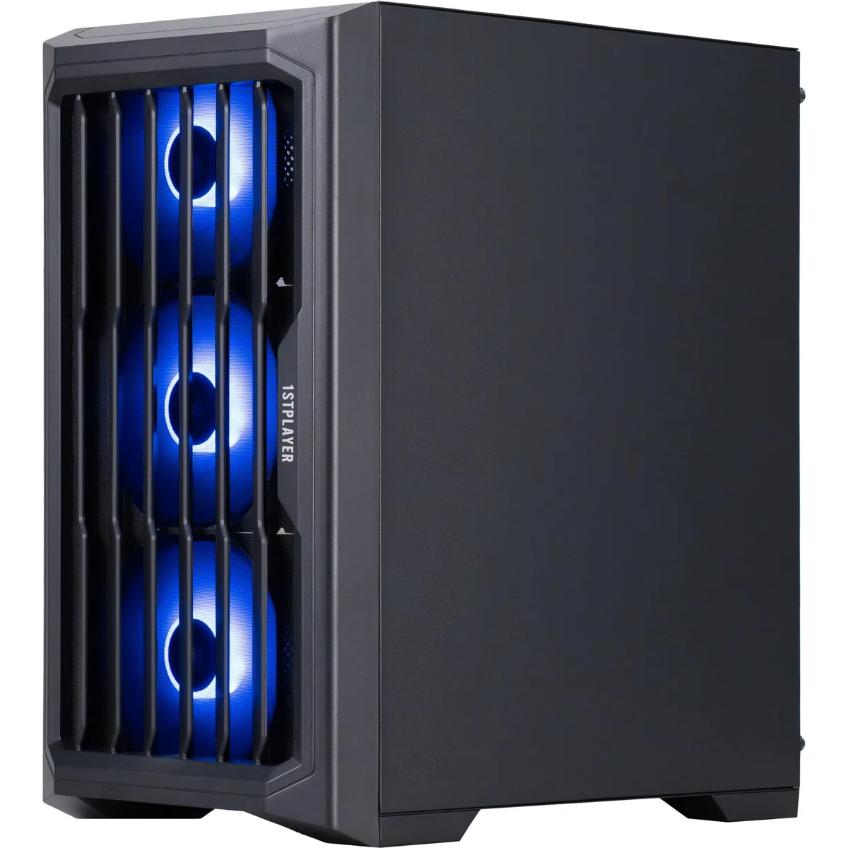 Корпус 1stPlayer H2-BK-4F7 Black без БЖ - мініатюра 14
