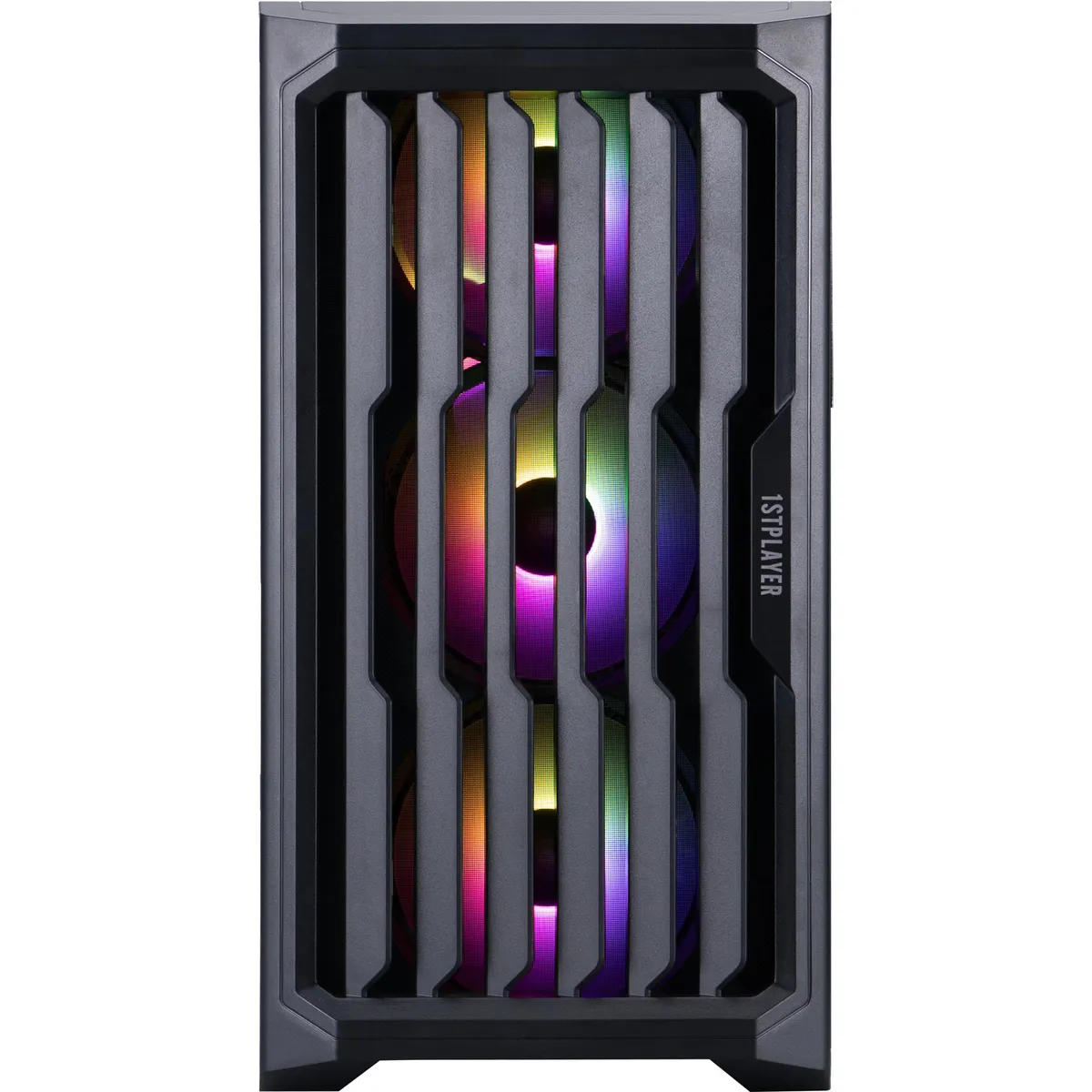 Корпус 1stPlayer H2-BK-4F7 Black без БЖ - мініатюра 16