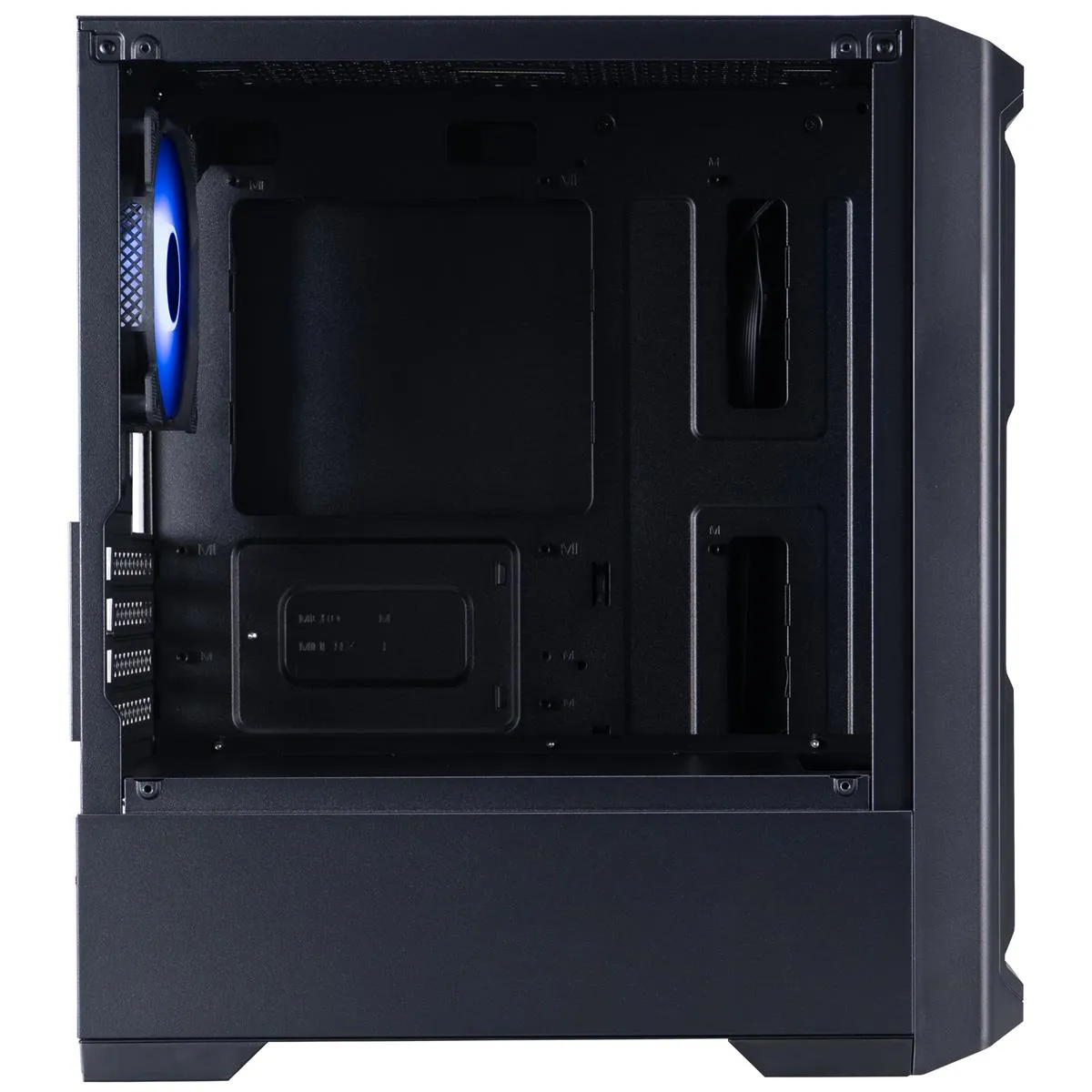 Корпус 1stPlayer H2-BK-4F7 Black без БЖ - мініатюра 6