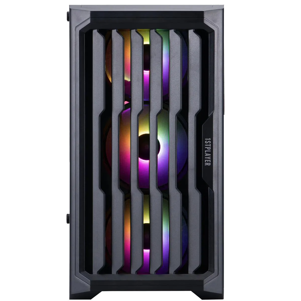 Корпус 1stPlayer H2-BK-4F7 Black без БЖ - мініатюра 8